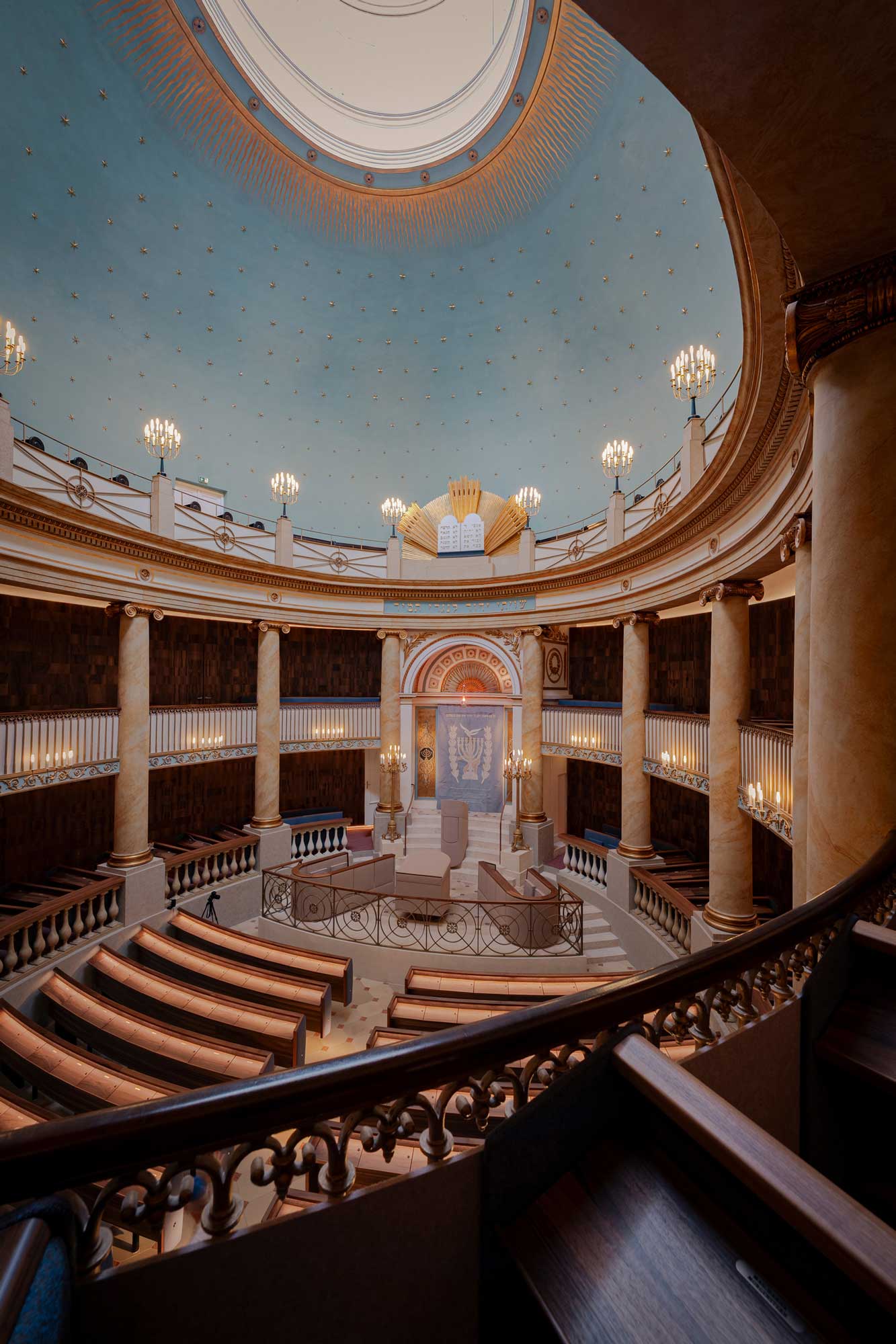 KENH Architekten haben Österreichs größte Synagoge saniert