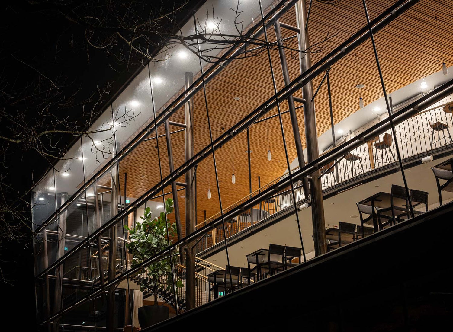 Neue Beleuchtung im Gävle Konserthus in Schweden