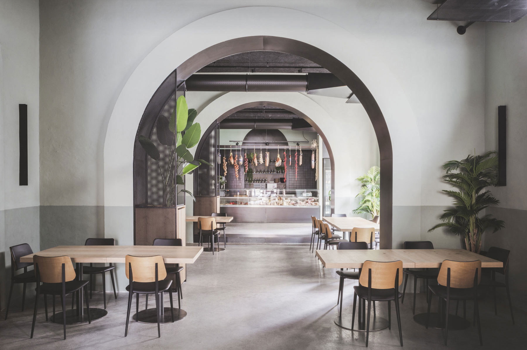 Restaurant La Brace in Palermo von Studio Didea