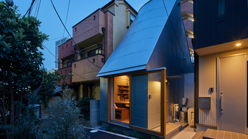 Miniwohnhaus von Takeshi Hosaka in Tokio