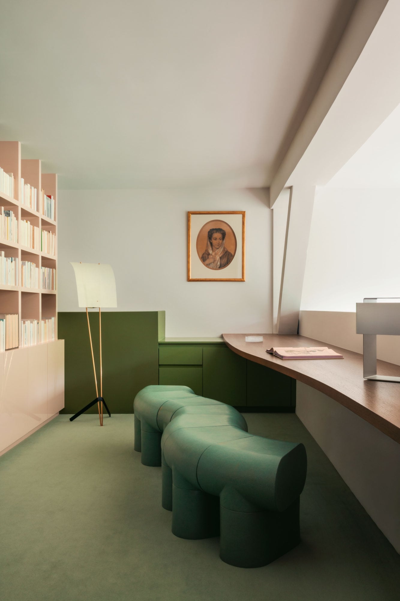 Maisonette-Atelier in Paris von Martin Massé