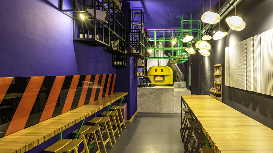 Reinkommen, Pizza essen und wieder gehen: das Montana in Frankfurt am Main