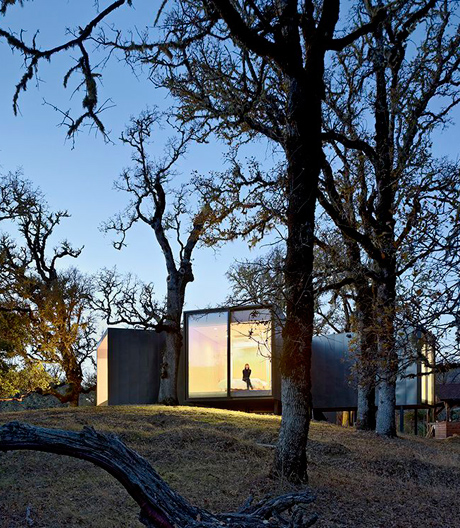 Drei Landschaften, drei Ausblicke: Ein kalifornisches Feriendomizil bietet großes Kino.