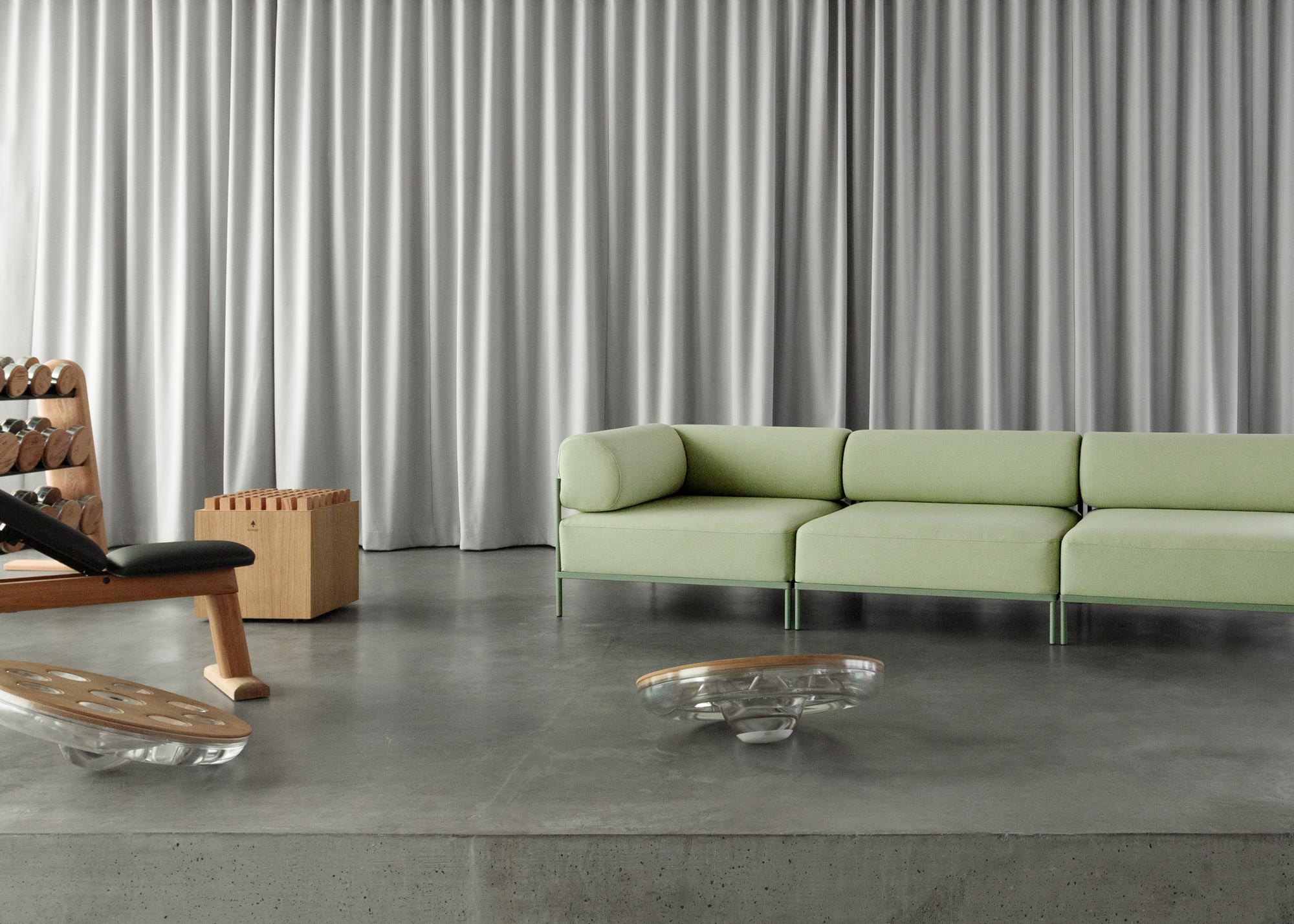 Achtsamkeitsstudio ANTI im Brandlhuber-Haus in Berlin