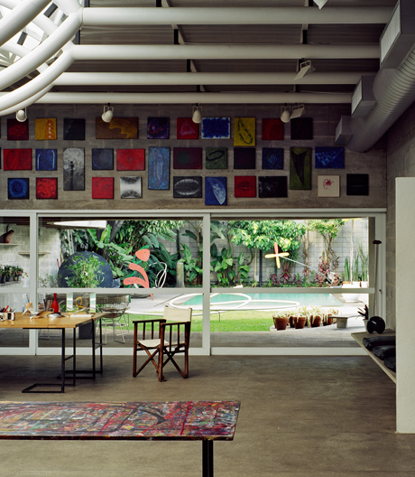 Zu Besuch im Haus der brasilianischen Künstlerin Tomie Ohtake