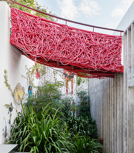 Arty Party: Diese Villa in der brasilianischen Metropole dient als Spielplatz für Jung und Alt.