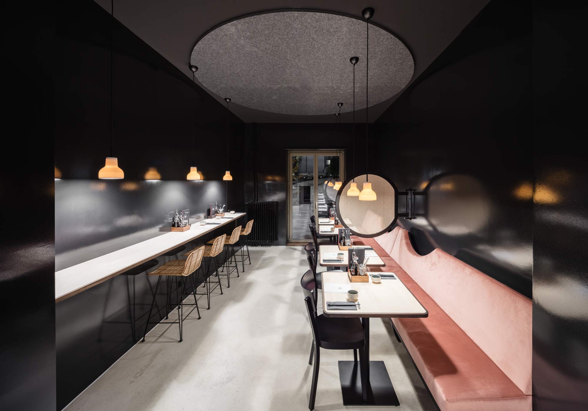 Chinesisches Restaurant in Basel von Stern Zürn Architekten