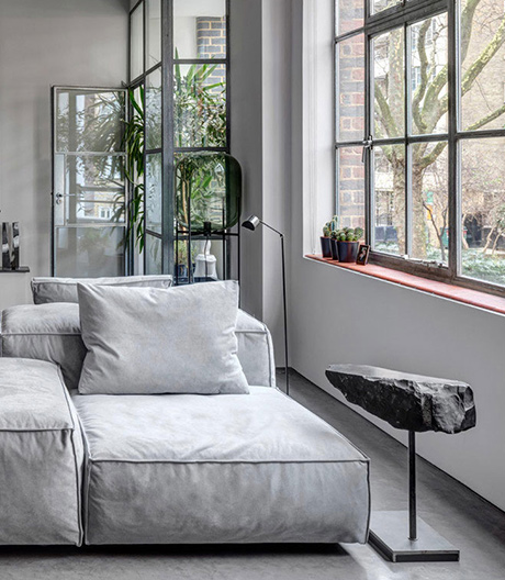 Gelungene Vorstellung: Im Londoner Stadtteil Clerkenwell ließ sich ein Paar ein Loft in einer früheren Schuhfabrik ausbauen.