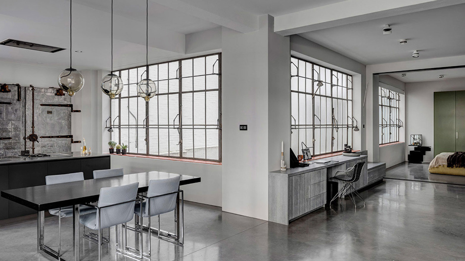 Gelungene Vorstellung: Im Londoner Stadtteil Clerkenwell ließ sich ein Paar ein Loft in einer früheren Schuhfabrik ausbauen.