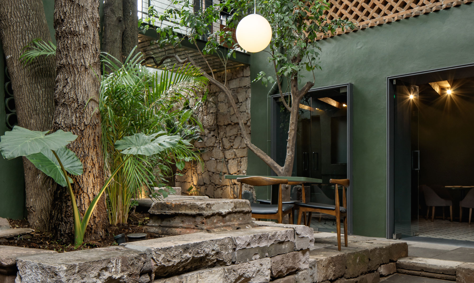 Restaurant Santomate von Architektin Daniela Bucio Sistos