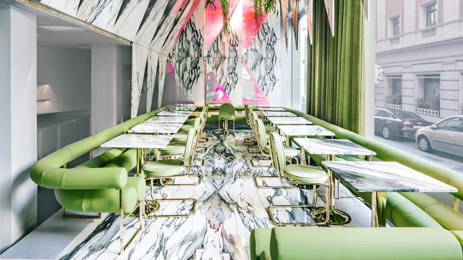 Andrés Jaques Cafe Ròmola in Madrid