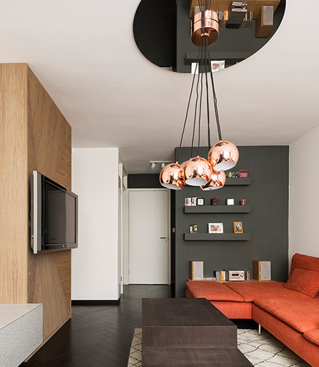 Alexander Fehre hat in London eine Wohnung renoviert und mehr Großzügigkeit und Funktionalität erzeugt.