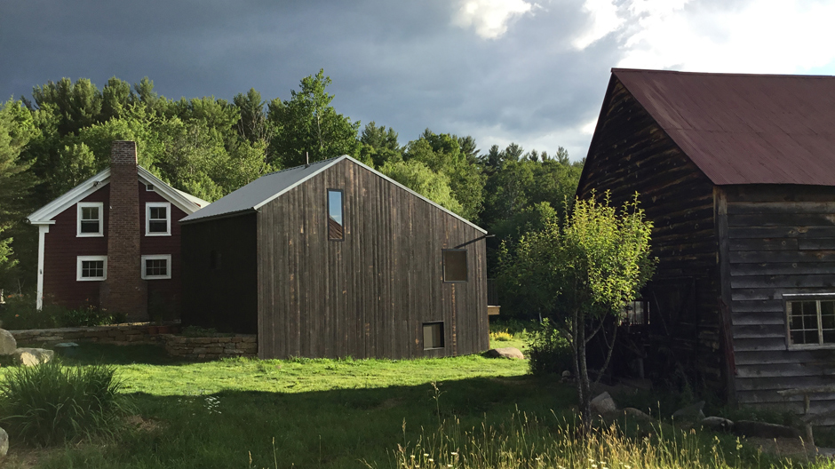 Wohnhaus am See von Sigurd Larsen im Bundesstaat New York
