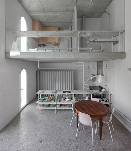 Gut versteckte Moderne: ein Wohnhaus in Lissabon.