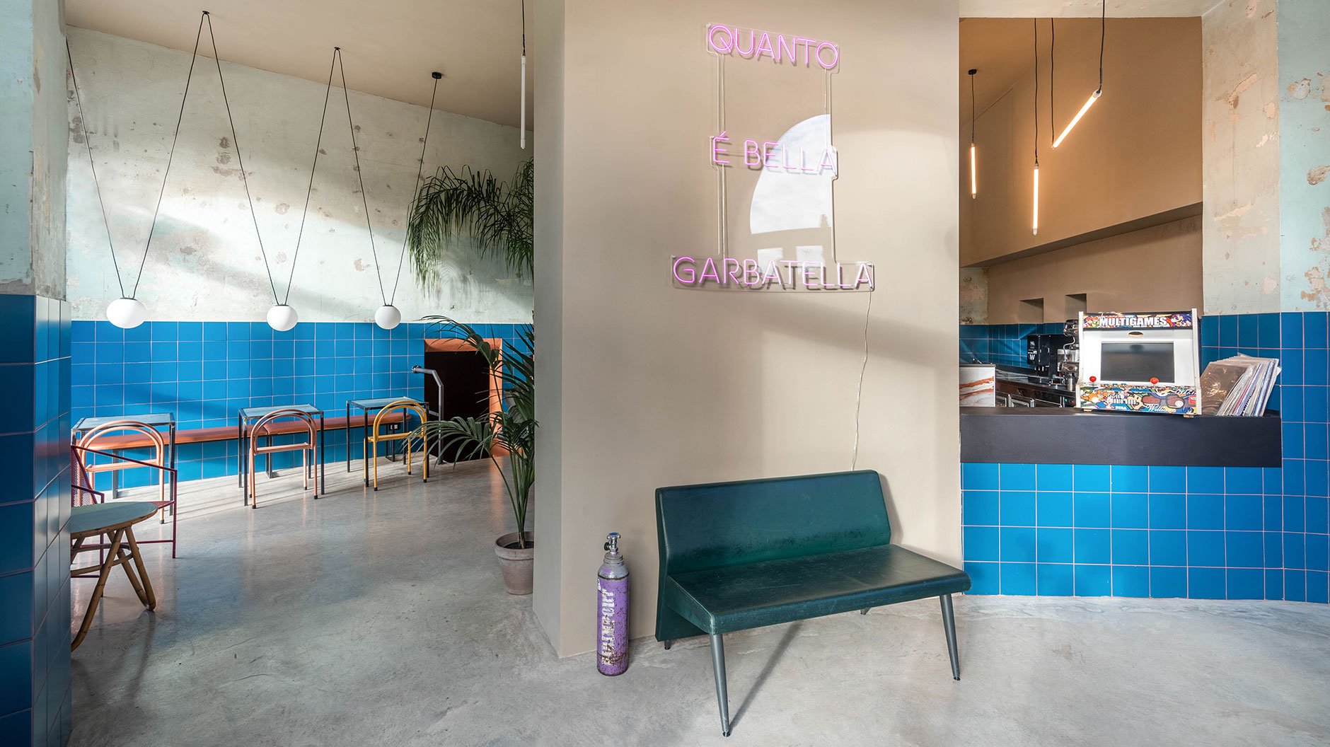 Trendlokal in historischer Bäckerei von Studio Tamat