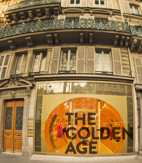 Stilbruch mit vier Buchstaben: Boutique in Paris.