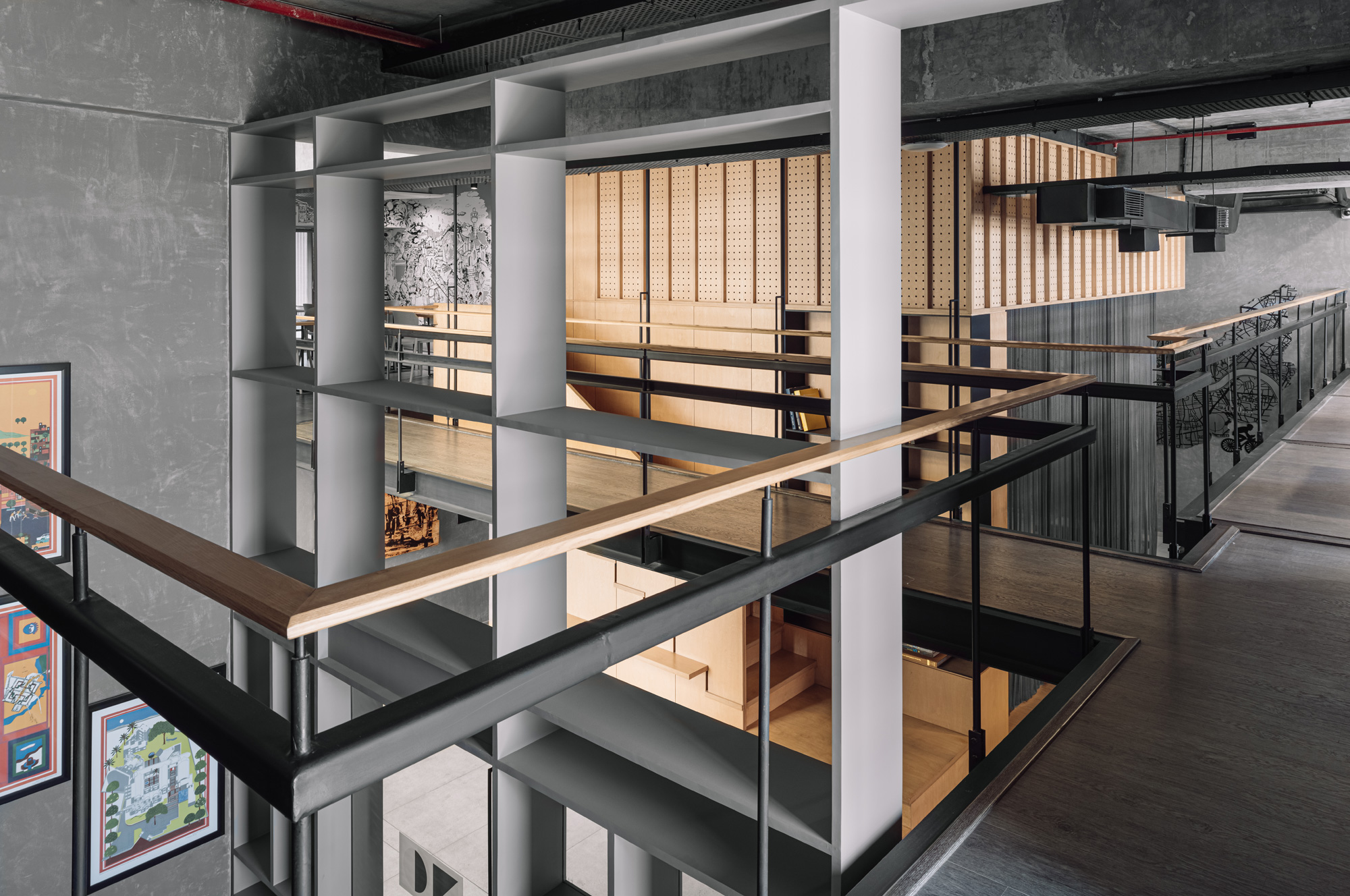 Studio In D-Tale gestaltet Büro für einen Kunstliebhaber