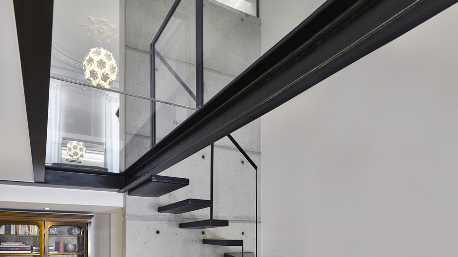 Umbau einer Maisonettewohnung von T3 Architecture