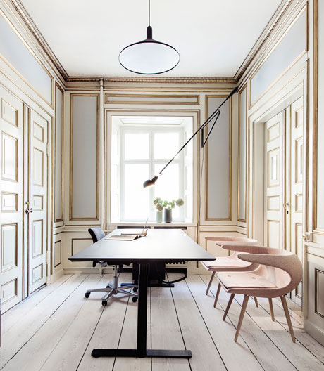 Das können nur die Dänen: ein Büro mit Leichtigkeit, Stil und Frische in Kopenhagen.