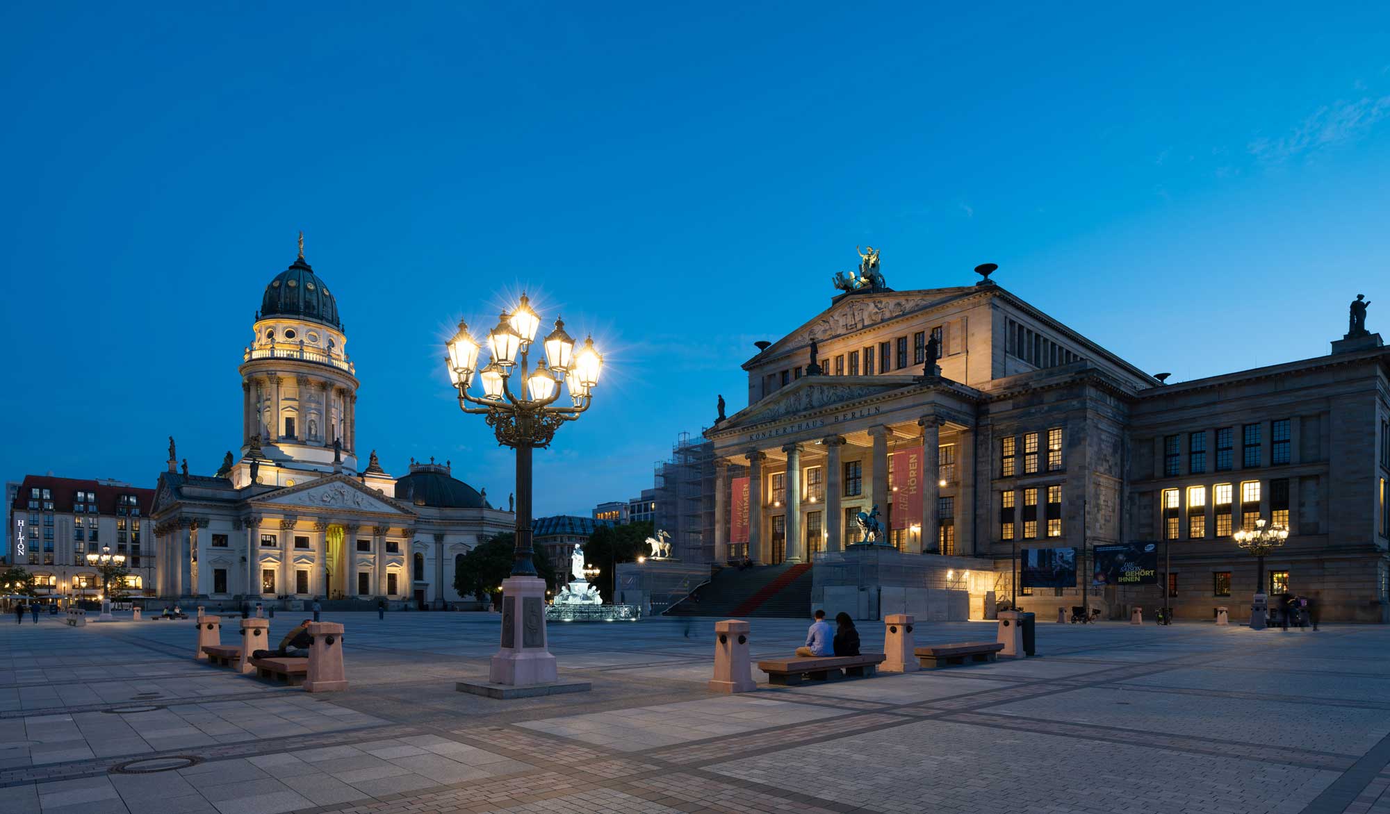 TRILUX erneuert die Beleuchtung am Berliner Gendarmenmarkt