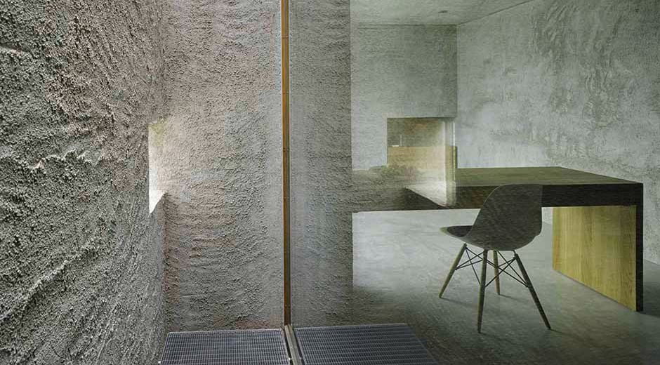 Ein Betonmonolith im Tessiner Dorf Ranzo am Ostufer des Lago Maggiore mit außerwöhnlichen inneren Werten.