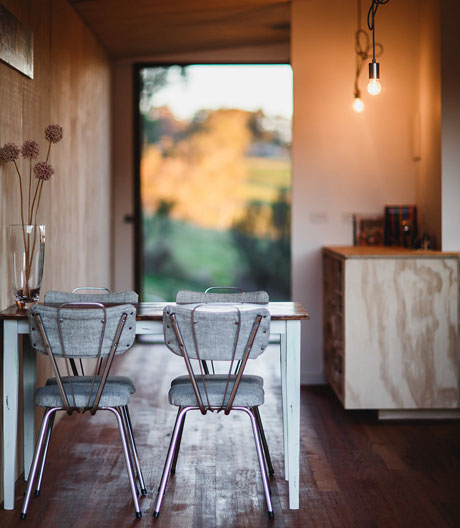 Luxus Einfachheit: ein Off-Grid-Haus im australischen Busch.