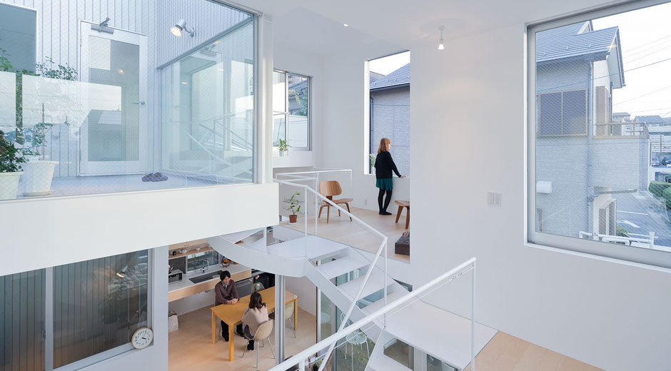 Haus für eine Familie in Japan von Tetsuo Kondos.