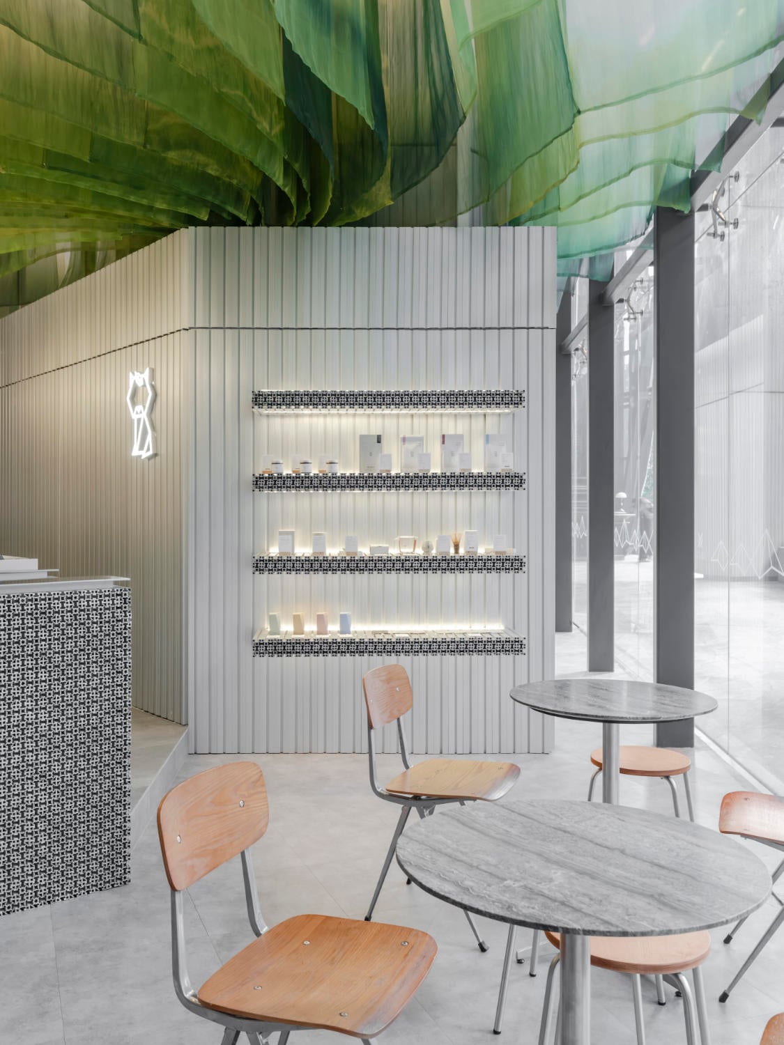 Matcha-Café Niko Neko von Spacemen Studio in Kuala Lumpur