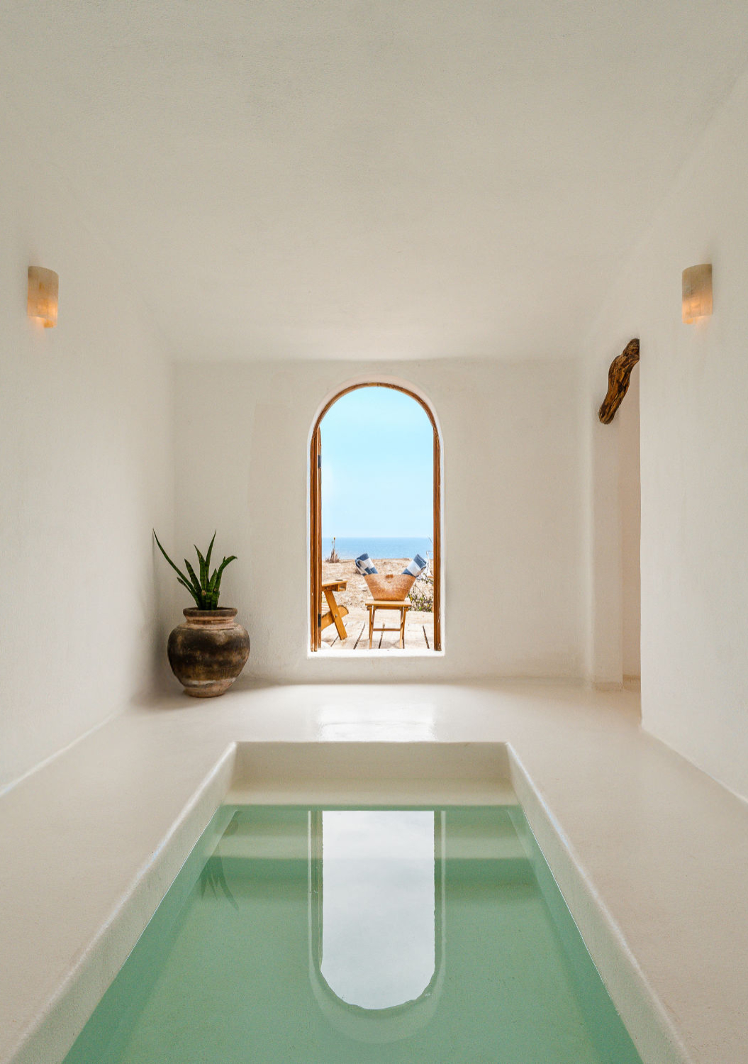 Puristisches Hotel zwischen Wüste und Ozean in Mexiko