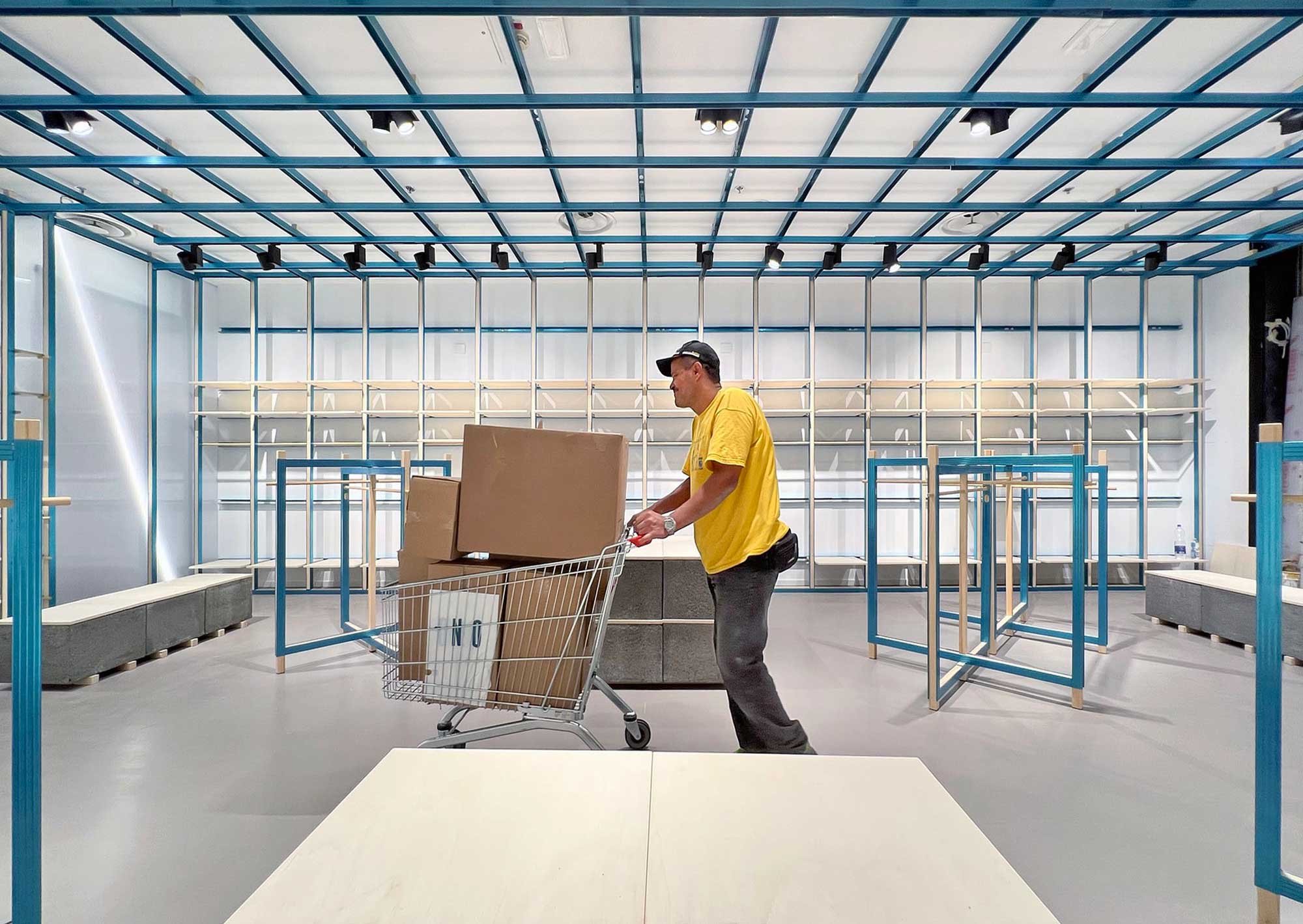 Modegeschäft in Mailand von Bloomscape und Francesca Perani Enterprise