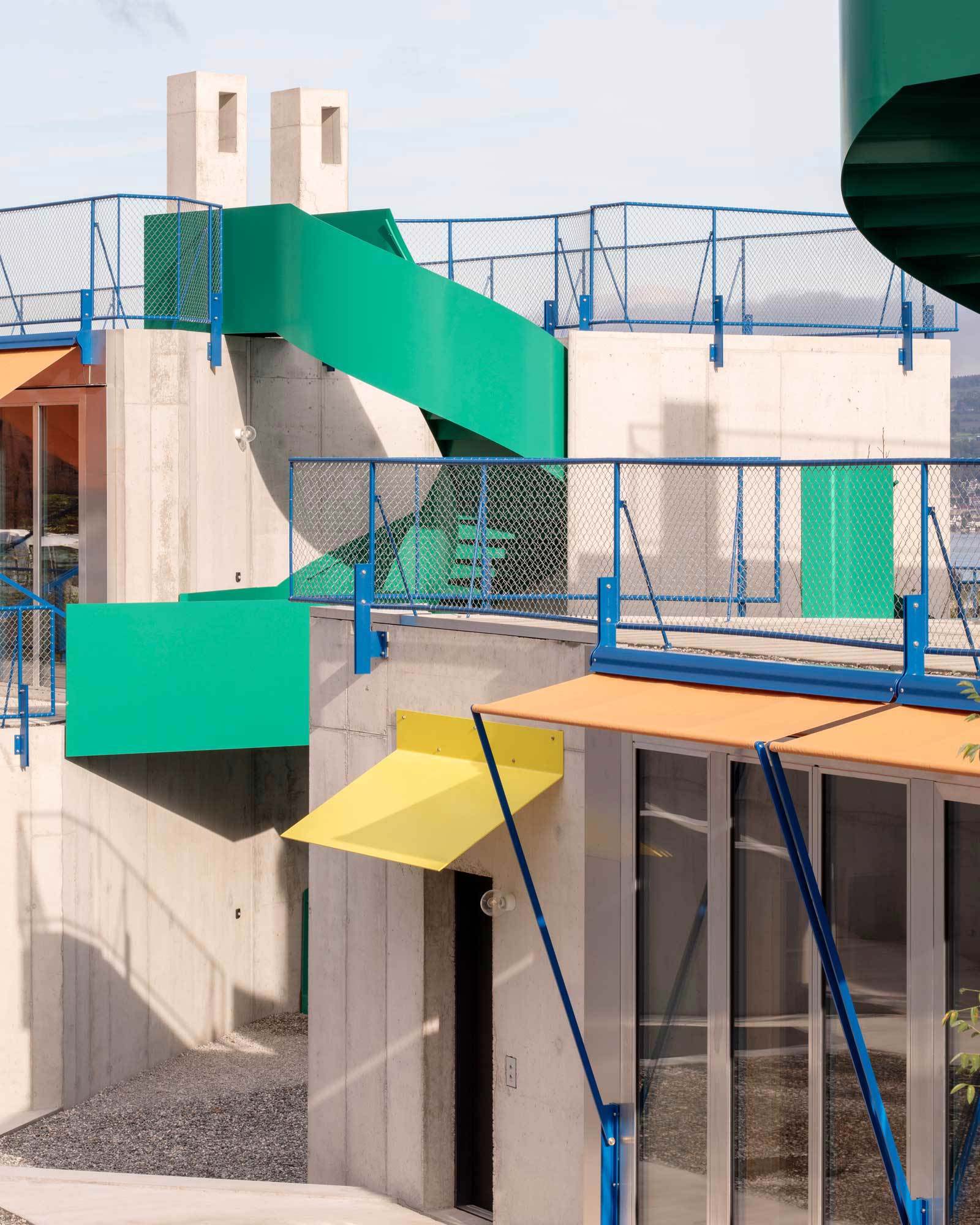 Wohnsiedlung Rötiboden von Buchner Bründler Architekten am Zürichsee