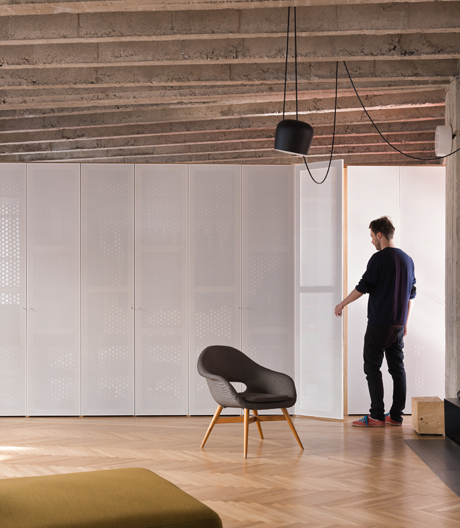 Ein Loft jenseits aller Loft-Klischees: exzentrischer Umbau in Bratislava.