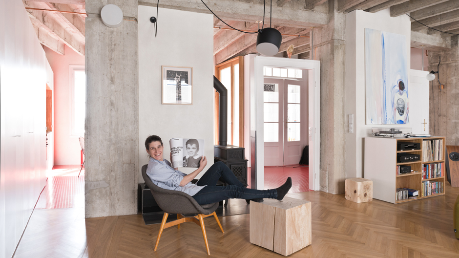 Ein Loft jenseits aller Loft-Klischees: exzentrischer Umbau in Bratislava.