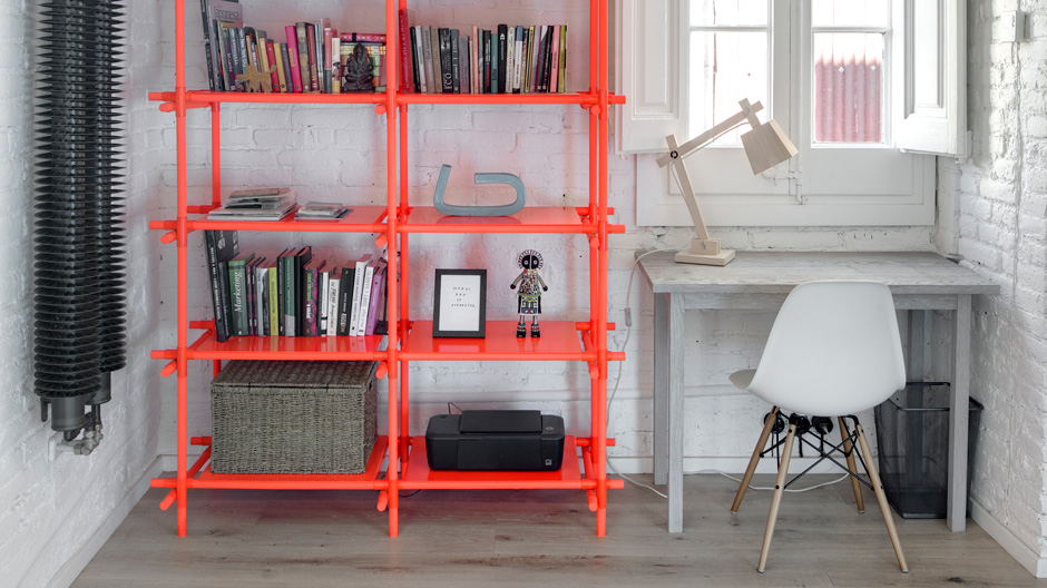 Dieses Apartment in Barcelona besticht durch brillante Details und das gewisse Extra Galerie-Gefühl.