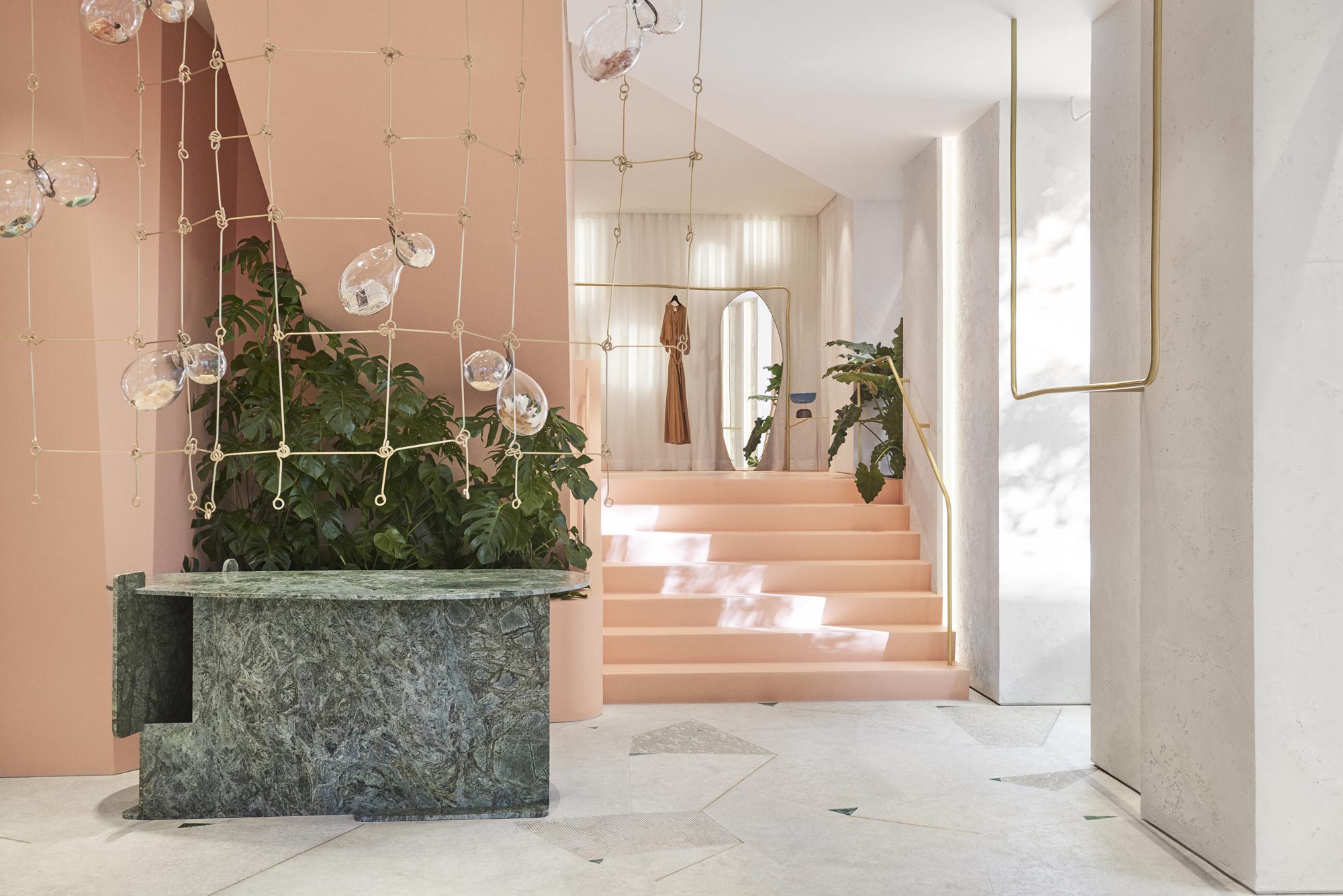 Eklektische Boutique des Labels Forte Forte in Madrid