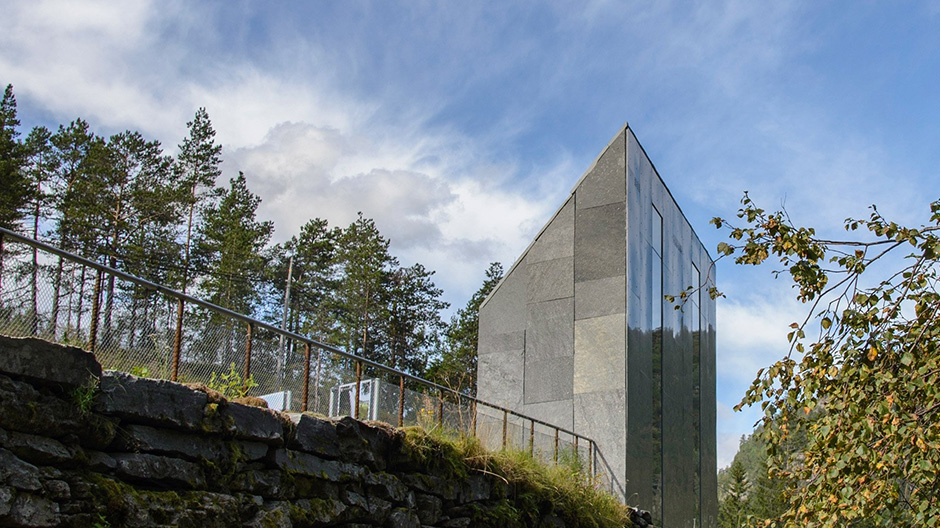 Dieses Servicehäuschen von Fortunen Architects bietet spektakuläre Aussicht.