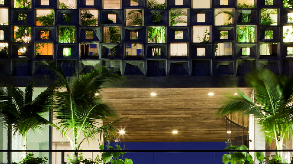 Tropischer Traum: In Ho-Chi-Minh-Stadt hat Vo Trong Nghia ein luftiges Mehrgenerationenhaus entworfen.