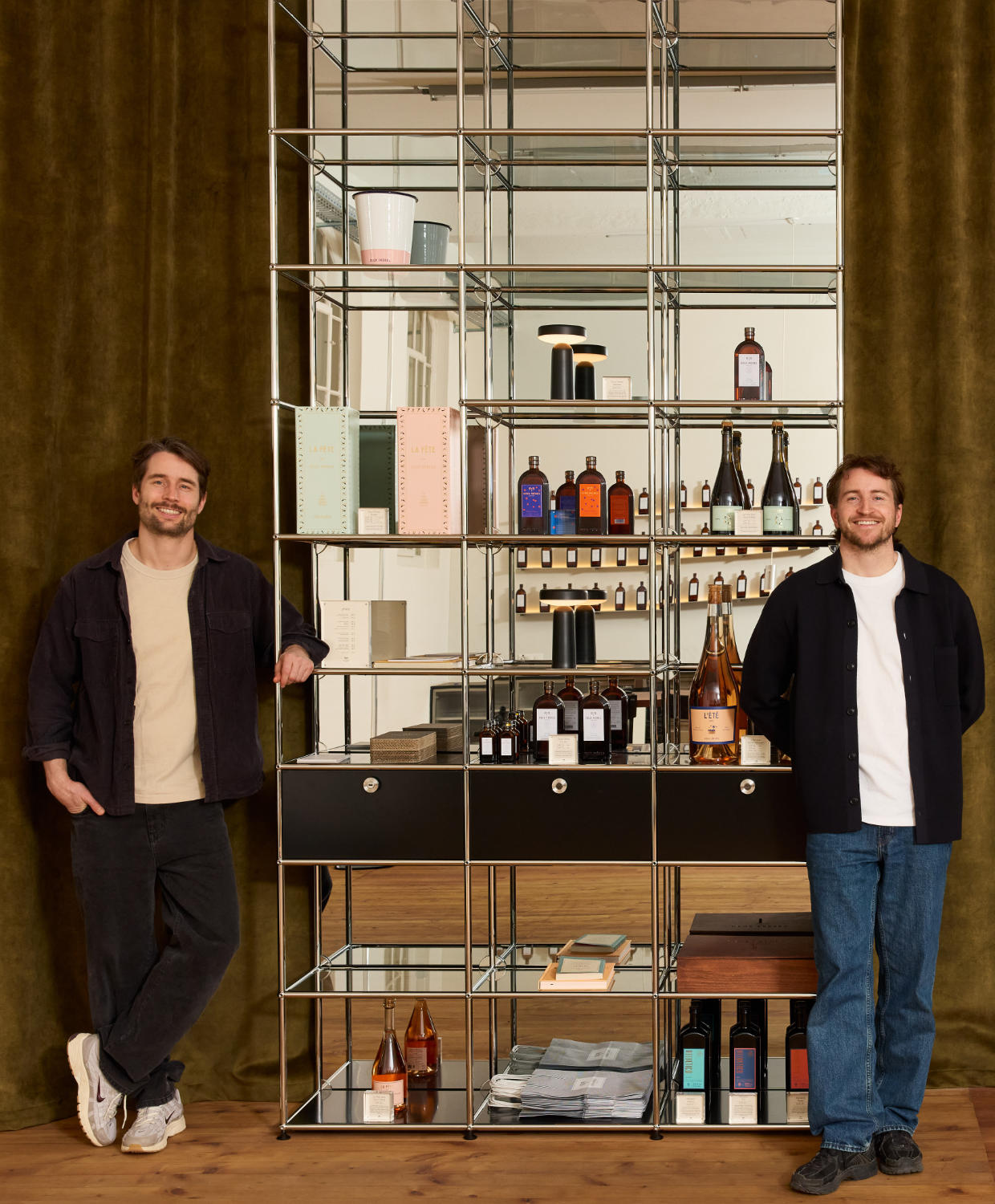 Die Zürcher Getränkemarke Deux Frères inszeniert ihren Flavour Room mit USM Haller