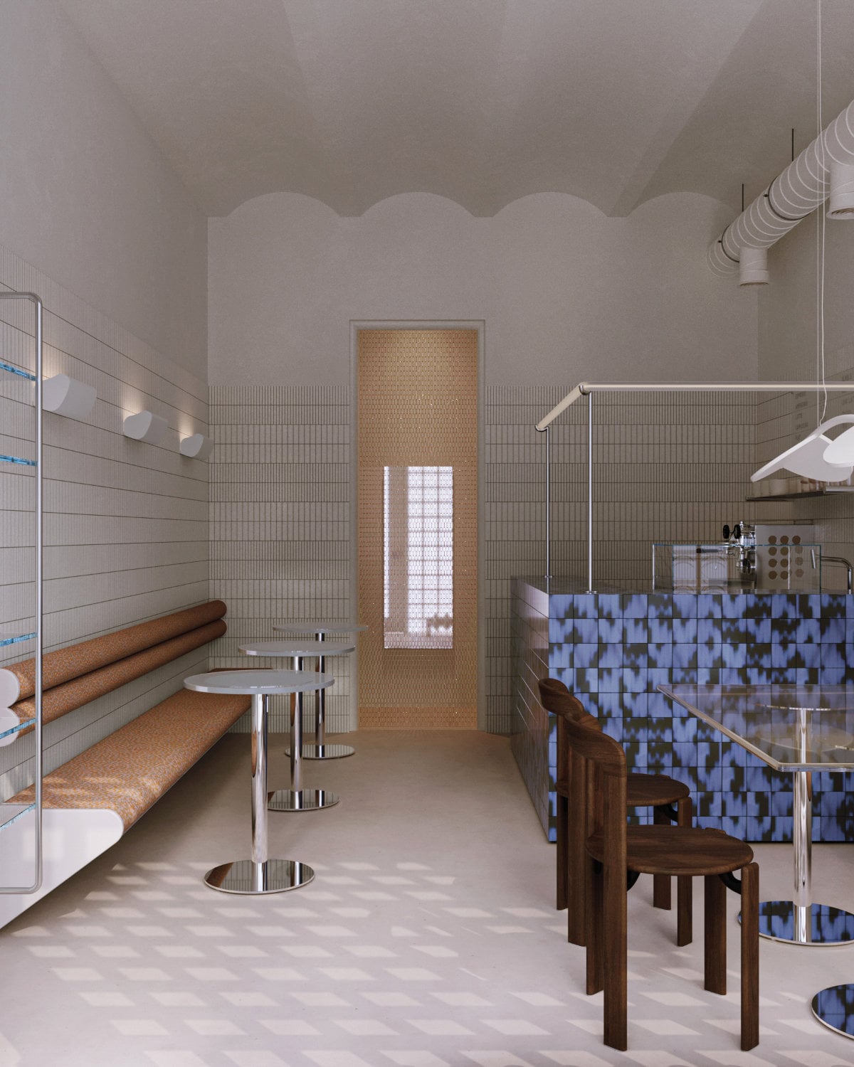 Ein 20-Quadratmeter-Café in Helsinki von Anastasiia Korpaleva