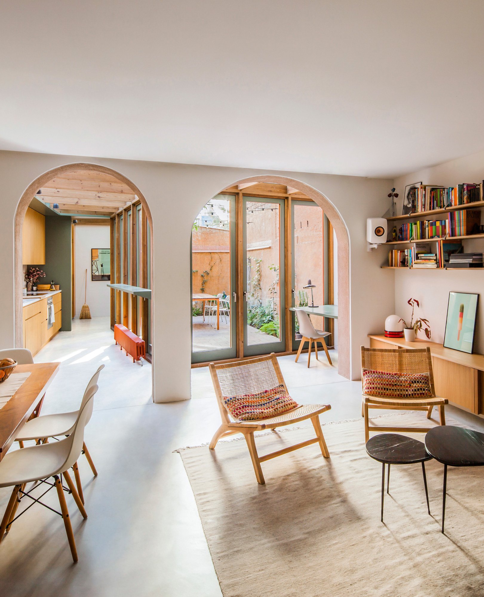 Renovierung und Erweiterung eines Hauses in Barcelona