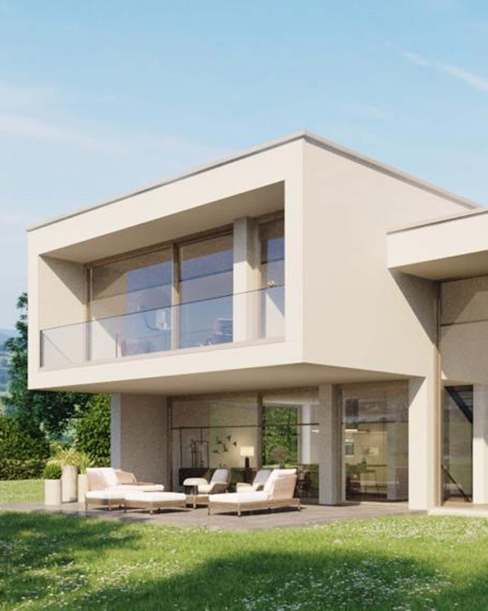 Fugenloses Bad mit Dünnschichtbelag im Loft-Haus in Brilon