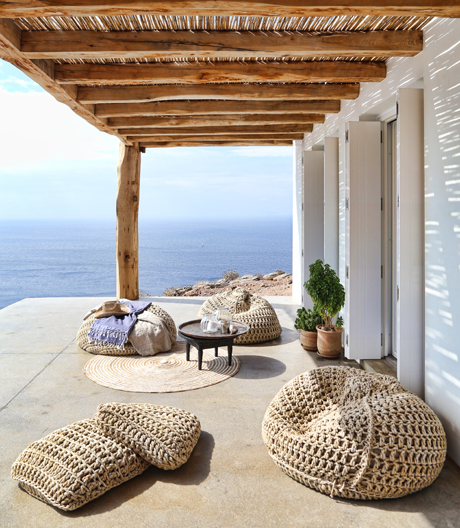 Zwei Sommerhäuser von Block722 auf der Kykladeninsel Syros