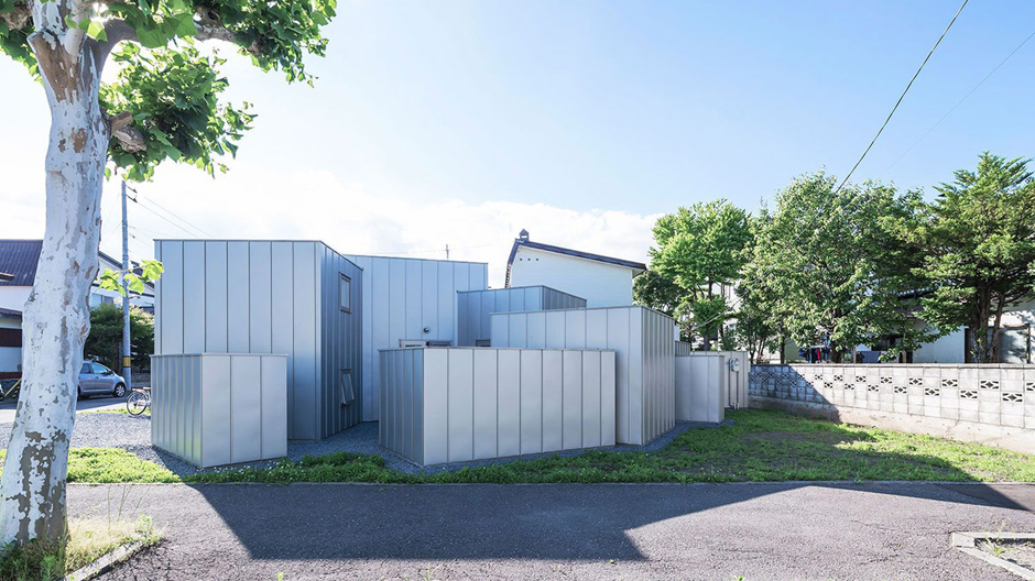 In diesem Wohnhaus wurden einige Planungsstandards auf den Kopf gestellt.