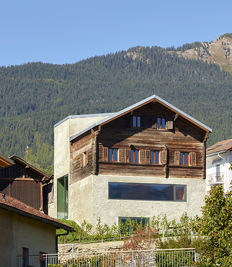 Umbau eines Bauernhauses im Schweizer Kanton Wallis von Savioz Fabrizzi