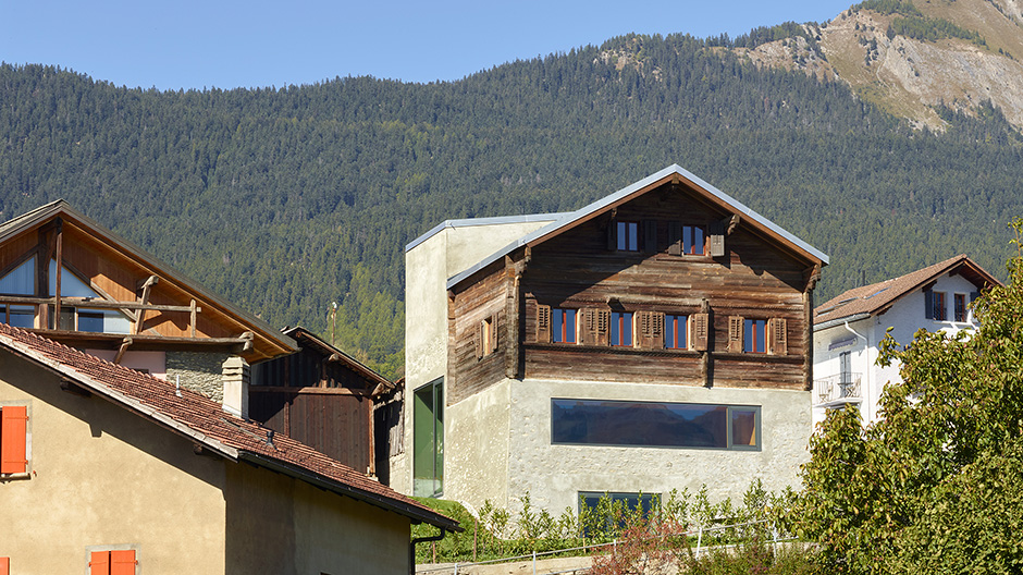 Umbau eines Bauernhauses im Schweizer Kanton Wallis von Savioz Fabrizzi