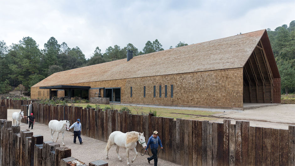 Kein gewöhnlicher Stall: Wochenendhaus des mexikanischen Architekten Manuel Cervantes Cespedes.