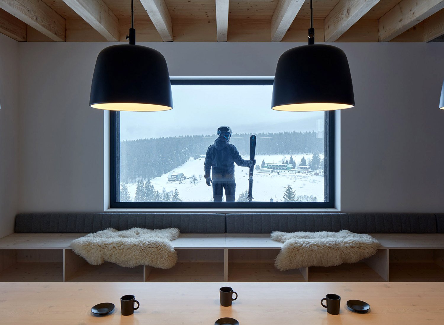 Berghütte mit Hauspiste von ADR im tschechischen Riesengebirge