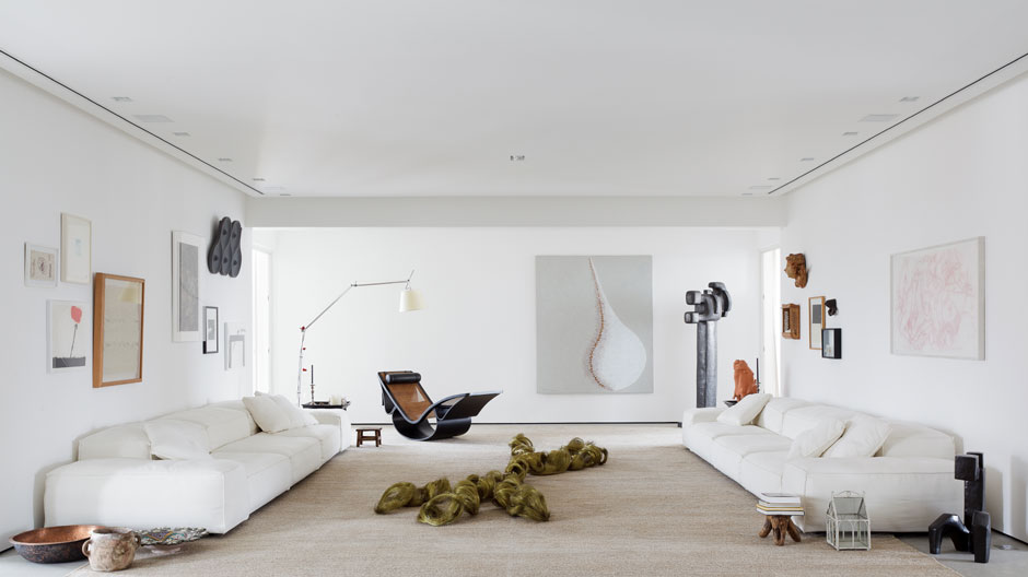 São Paulo, 18. Stock, 600 Quadratmeter: luxuriöses Refugium von Consuelo Jorge Arquitetos.