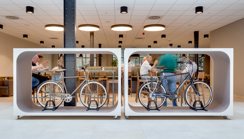 Das Architekturbüro Bronsvoort Blaak hat für den Radhersteller Gazelle ein historisches Gebäude in einen modernen Produktionsort verwandelt.