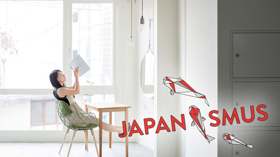 In Kobe hat das Designbüro Sides Core aus einer simplen Etage ein luftiges Loft gemacht.